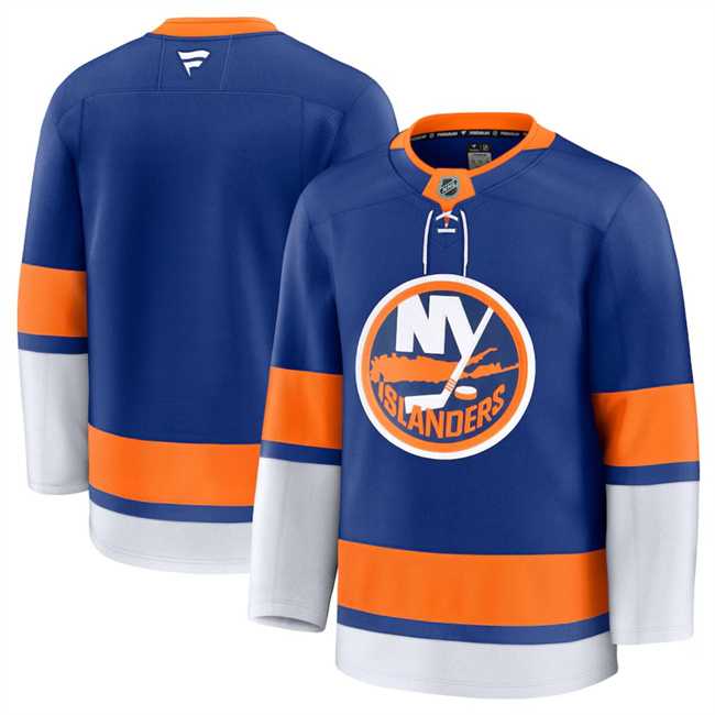 Mens New York Islanders Custom Royal 2024-25 Home Stitched Hockey Jersey->customized nhl jersey->Custom Jersey